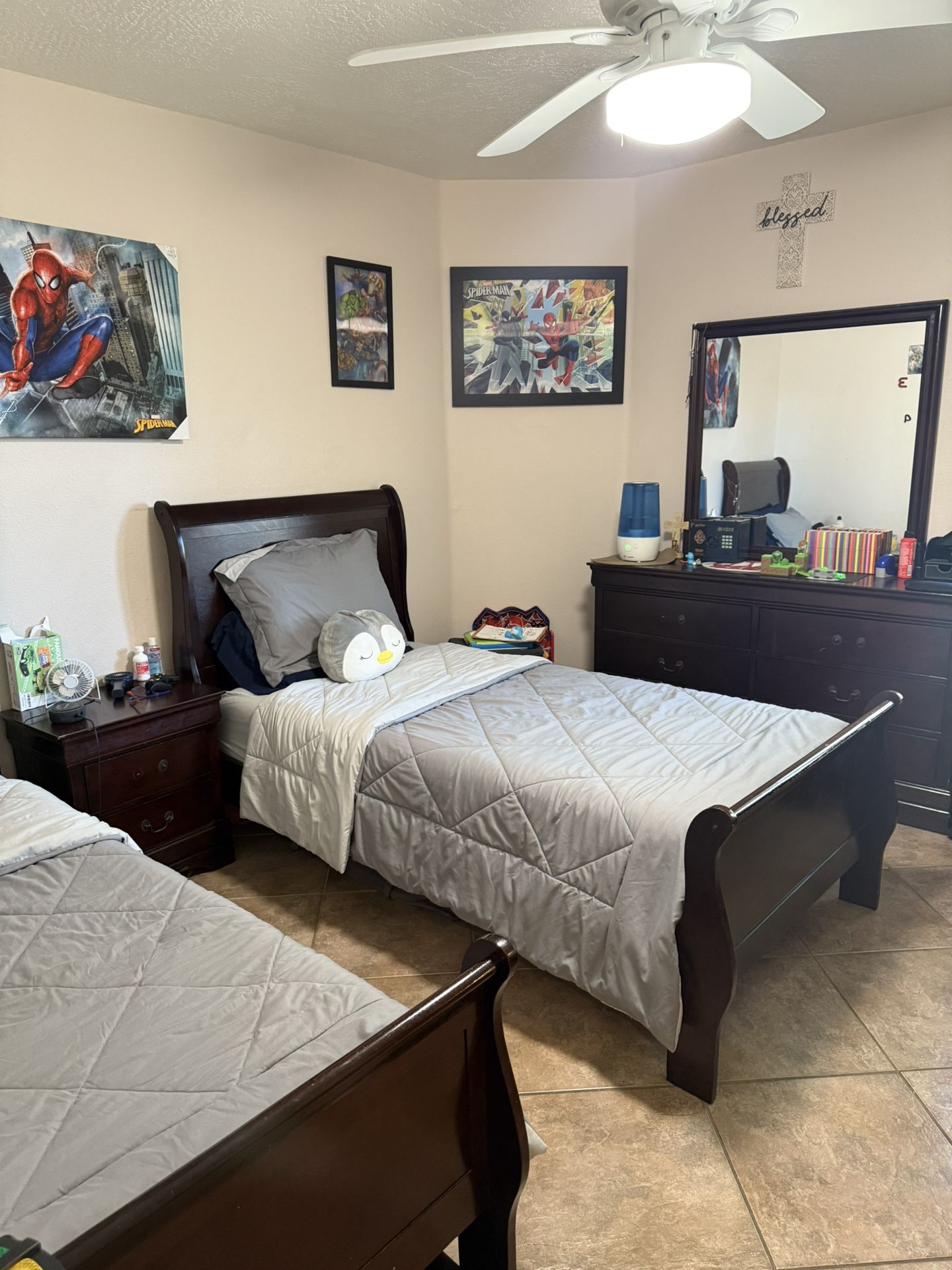 Bedroom Set + Desk