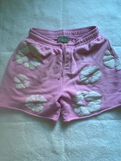 Denim tear shorts