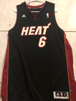 Authentic Original Lebron James Miami Heat Jersey