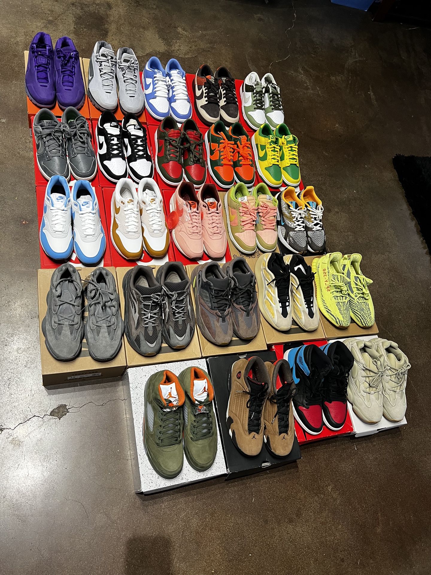 Jordan, Yeezy, Nike