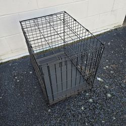 Callapsible Medium Dize Dog Crate with Removable Tray