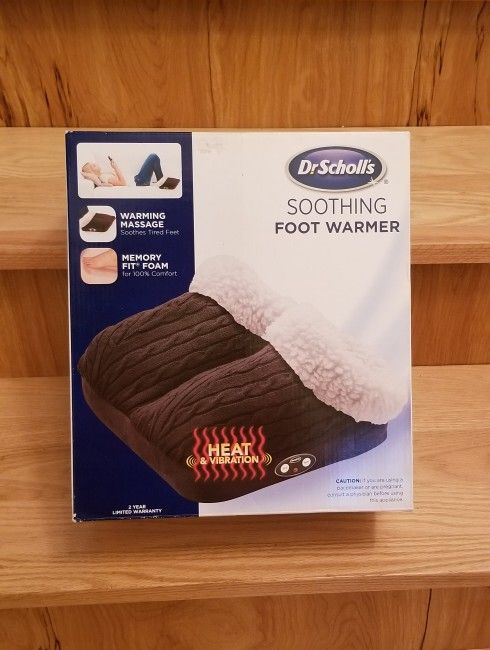 NEW Dr. Scholl's Soothing Foot Warmer