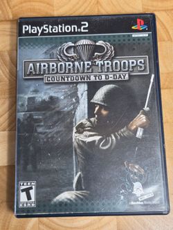 💣 Airborne Troops Countdown to D-Day CIB (PS2) 💣