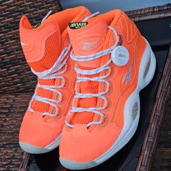 Reebok Question Mid "Only the Strong Survive" Built with Kevlar in men's size 11