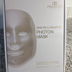 Project E Beauty Skin Rejuvenation Photon Mask | LED Face Mask Red Light Therapy
