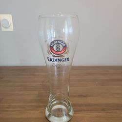 Vintage Erdinger Weissbrau Glass 3 Liter