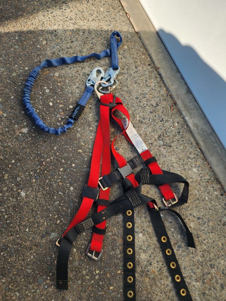 Spidergard Safety Fall Protection Kit Full Body Harness