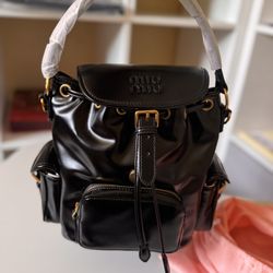 Mini Backpack Miumiu Purse Bag 