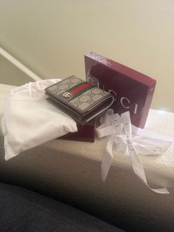 *AUTHENTIC* Gucci Ophidia Wallet Small in Brown Classic Gucci Fabric