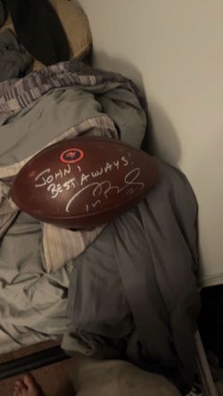 2019 signed tom Brady game ball