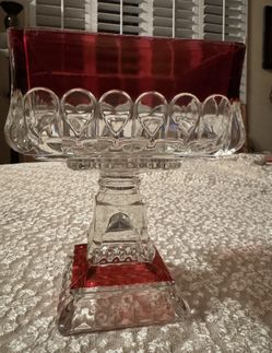 Vintage Ruby Red Glass