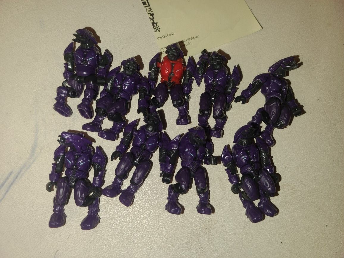 Mega Block halo 9 Purple Elite