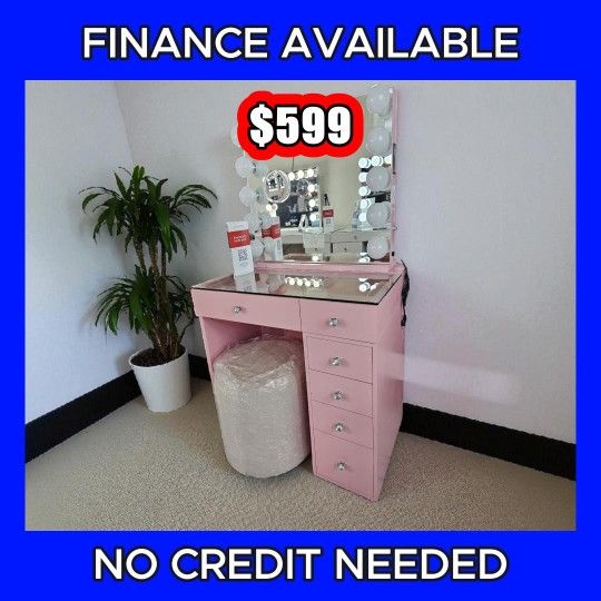 🔥 VANITY + MIRROR DEAL! 💄🪞 ✨ ¡OFERTA DE VANITY CON ESPEJO! 💲Only $599 🚚 Delivery Available / Entrega Disponible 📦 #Item VANITY
