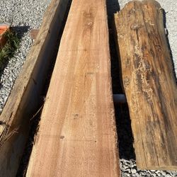 Western Red Cedar Live Edge Slab