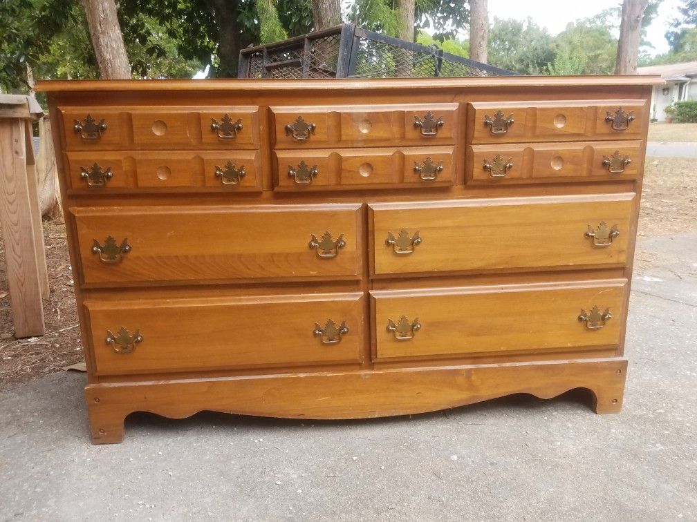 Vintage 7 Drawer Dresser