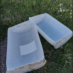 Half 55 Plastic Barrel Drums 