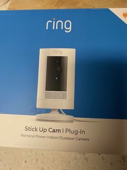 Ring Stick Up Cam Plug In