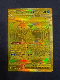 Mega Greninja ex #122 – Chaos Rising – NM Pokemon TCG Card