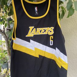 Lakers t shirt #6 LeBron James