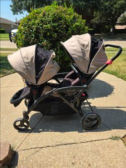 Excellent like new double stroller