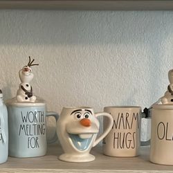 Ceramic Olaf collection 
