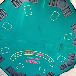 Used Poker Table With Carrying Case