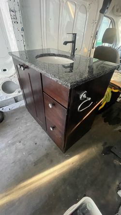 36” vanity