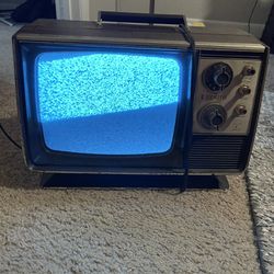 Television - Zenith Spirit Of ‘76, 9” TV CRT Gaming Retro Model G1176X Powers On And Works! 