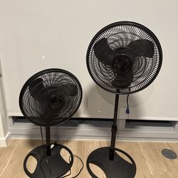 Lasko oscillating pedestal fans