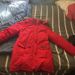 Red Canada Goose Jacket