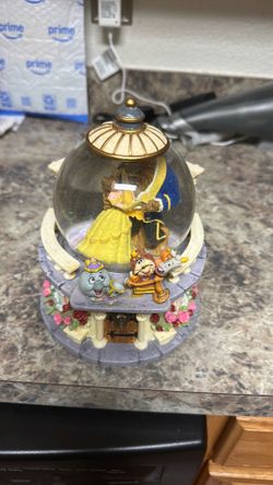 Beauty and the Beast snow globe