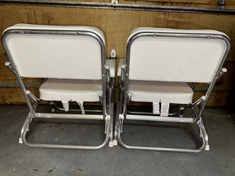 PAIR OF BOAT CHAIRS WEST MARINE IN EXCELLENT CONDITION Boat, 58% OFF