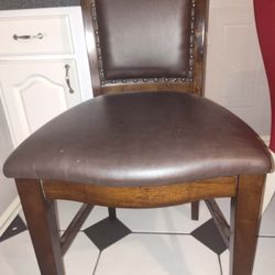 4 Beautiful Tall Table Chairs 