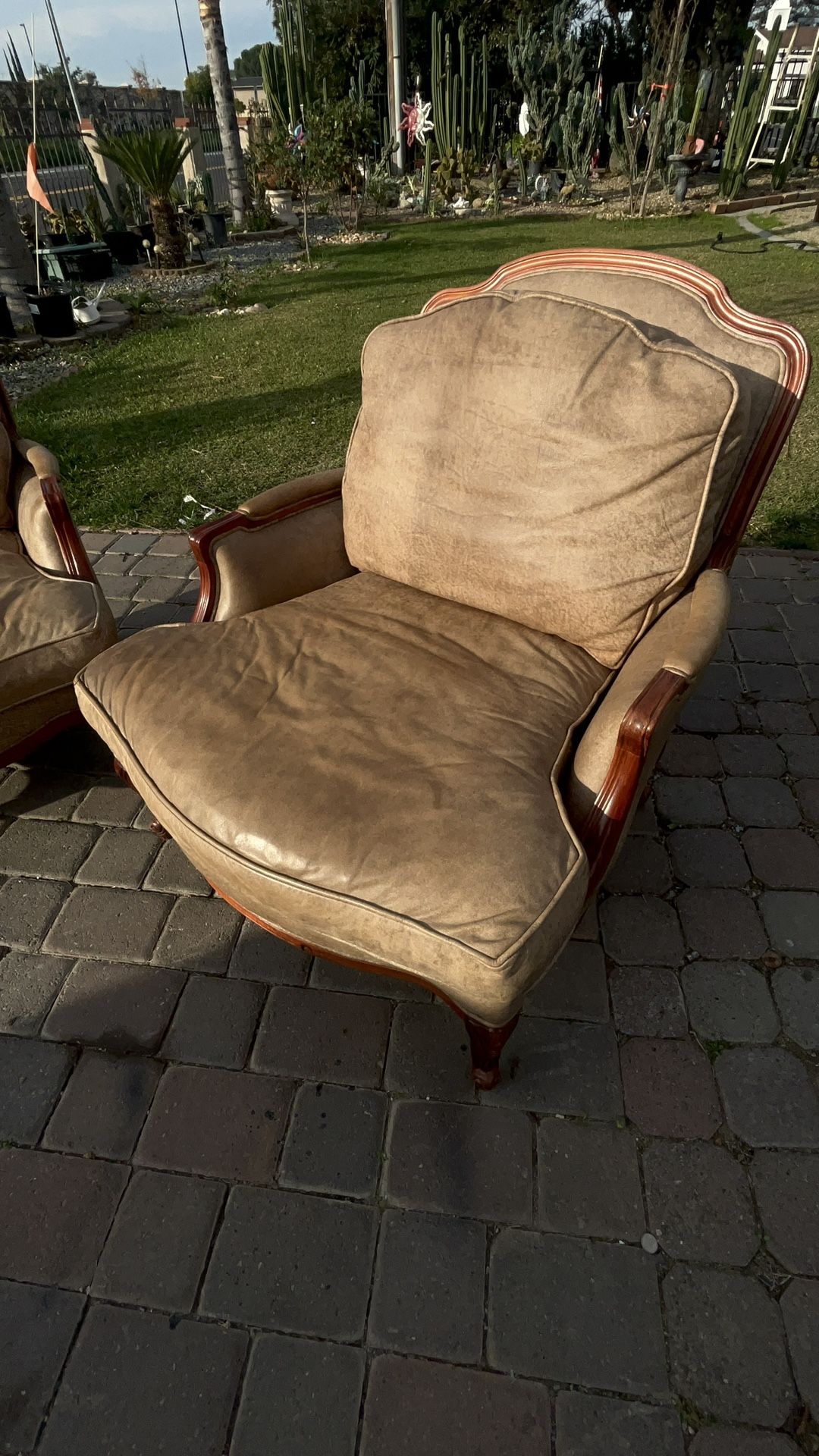 Set The Leather Couches 