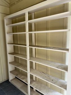 Wood shelf