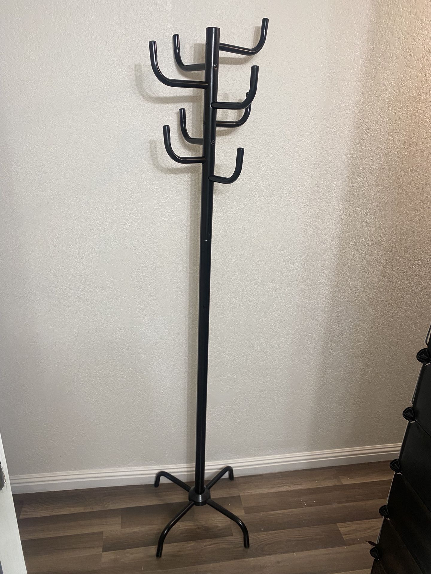 IKEA BONDSKARET Black Coat Stand 68 ⅞ "