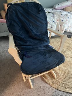 Rocking Chair With Foot Rest