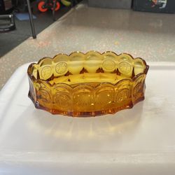 Vintage   Fossoria amber Coin 