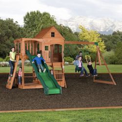 Backyard Discovery Hillcrest Swing Set