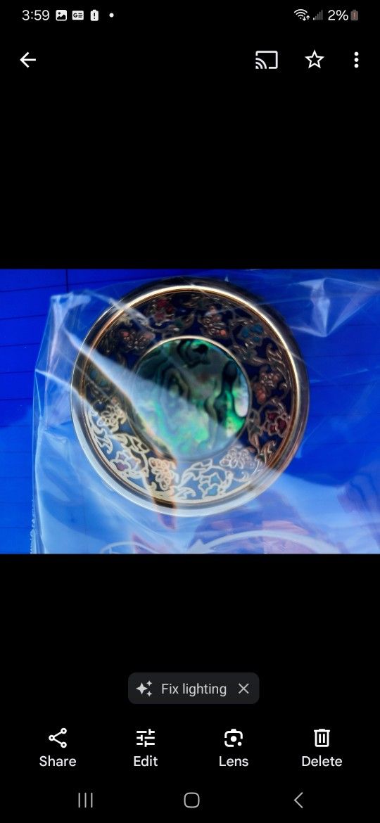 Abalone Pill Box