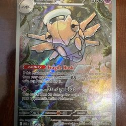 Pokemon Shedinja 144/132 Mega Evolutions Illustration Art Rare Holo NM/M