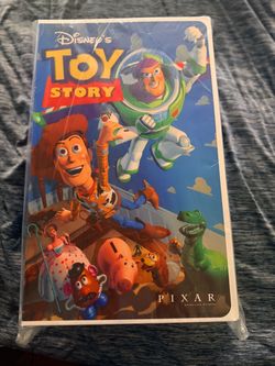 *New Broken Seal* Disney Toy Story VHS Box Blanket