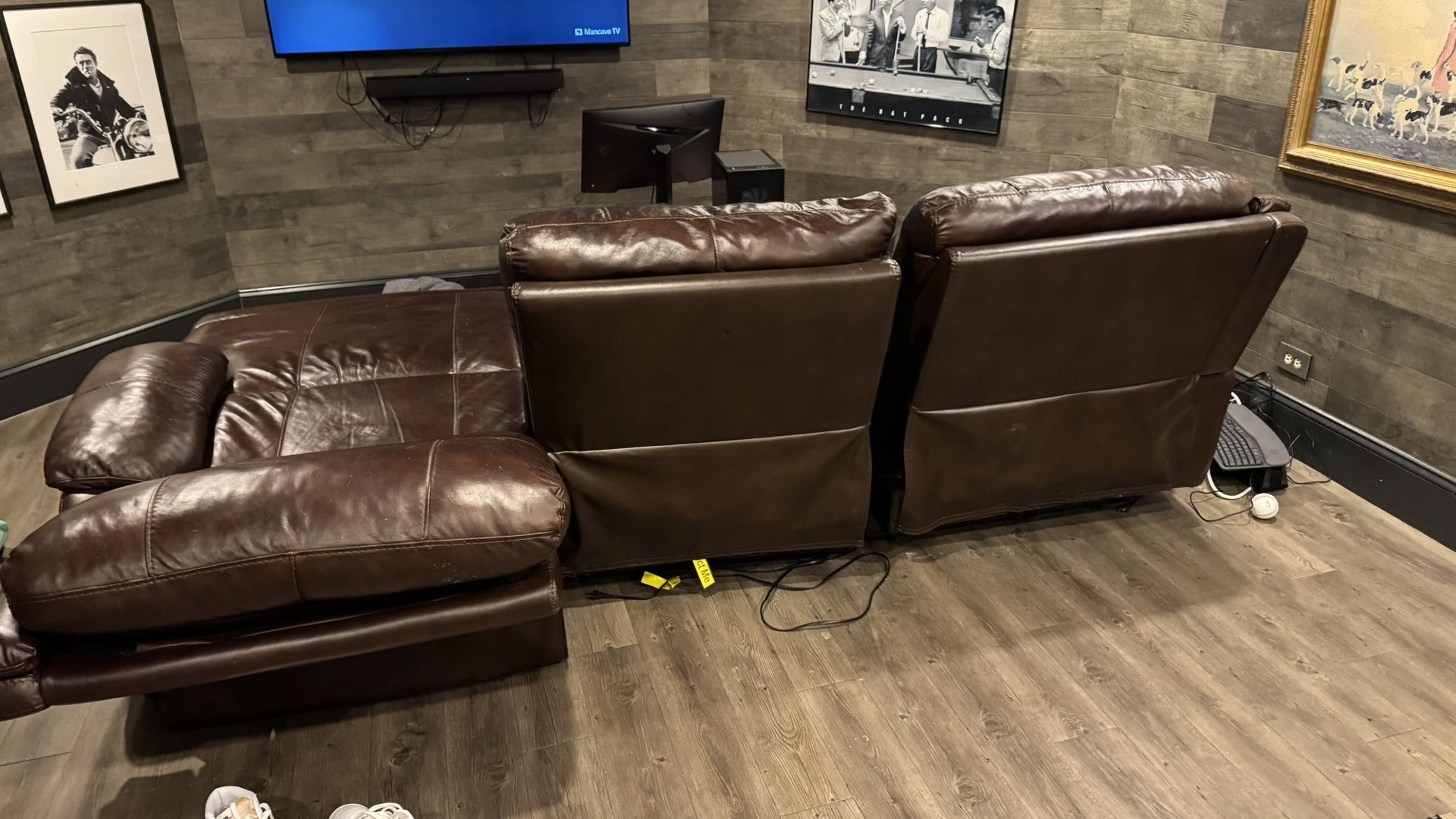 3 Piece Leather Couch