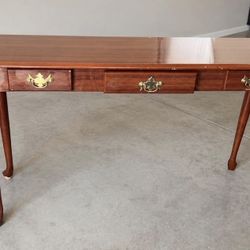 Antique Wooden Entry Table/Desk