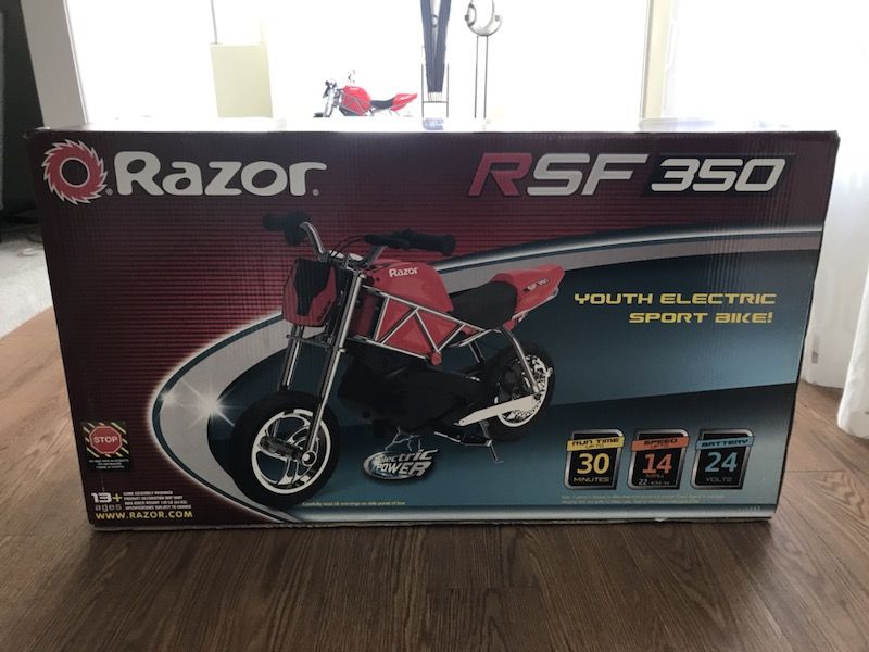 Razor RSF 350 Youth Electric Sport Bike