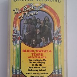 Blood Sweat and Tears Audio Cassette Tape