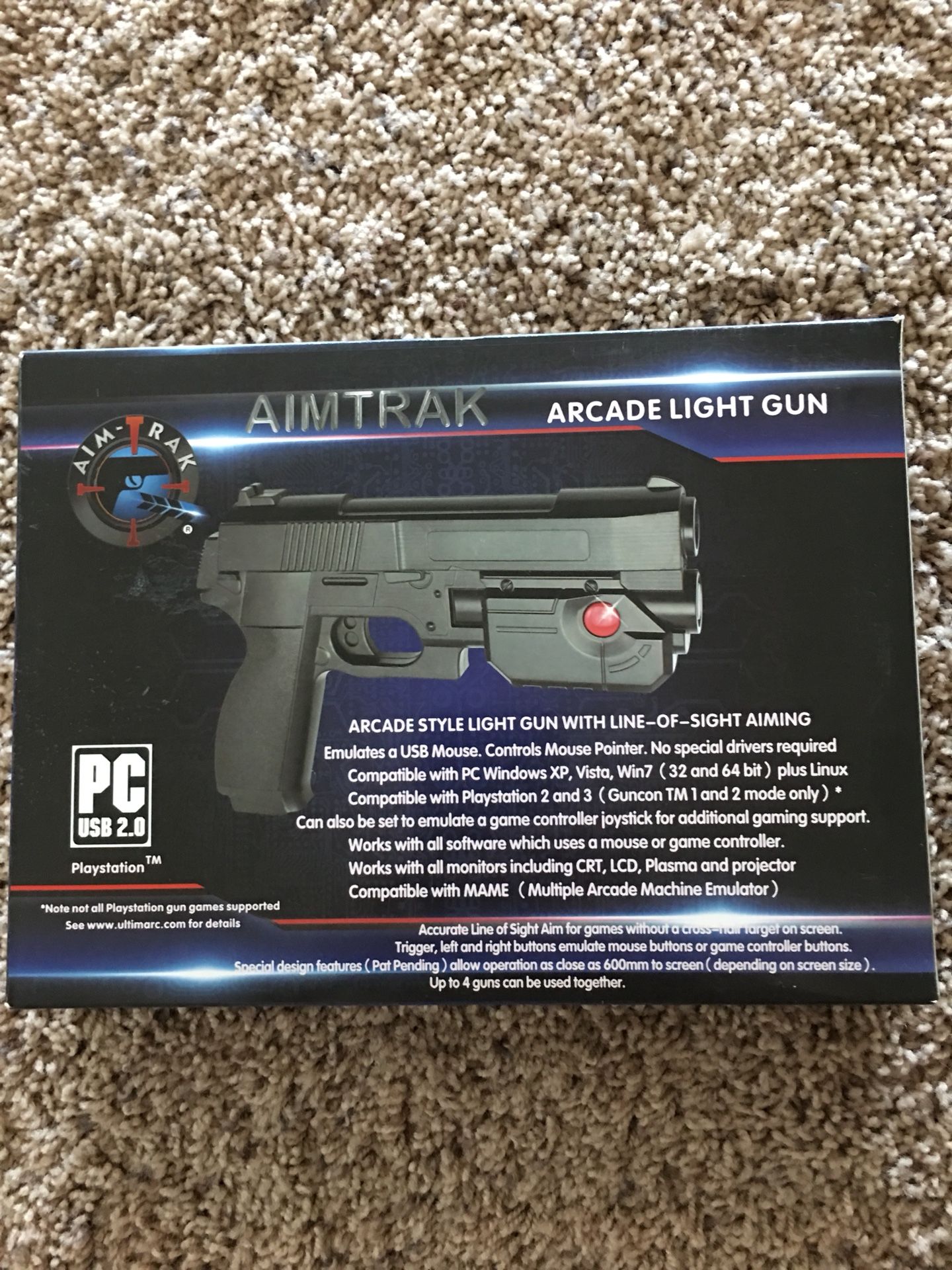 Aimtrak Light Gun On Raspberry Pi Attract Mode Arcade