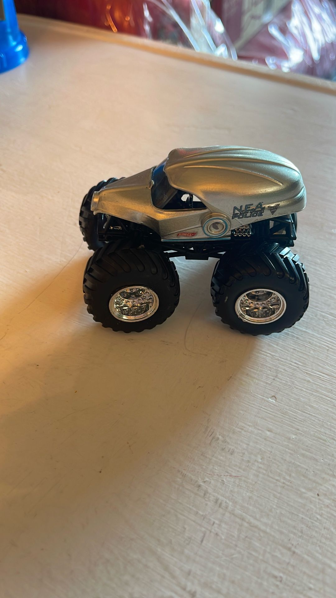 Hot Wheels Monster Jam 1:64 Scale NEA Police Truck