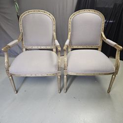 King Louis XVI Armchair Set 
