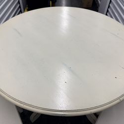 Round Dining Table And Two Chairs